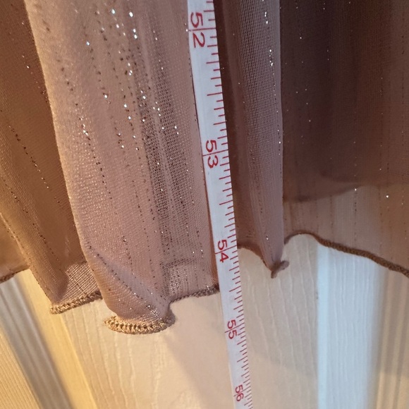 ๐HP๐ Alexa B Nites - Elegant Sleeveless V-Neck Gown Dress - Dusty Rose - Picture 7 of 7